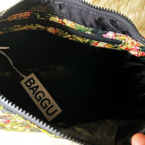 NWT BAGGU Nylon Shoulder Bag - Lantana - Picture 2 of 6